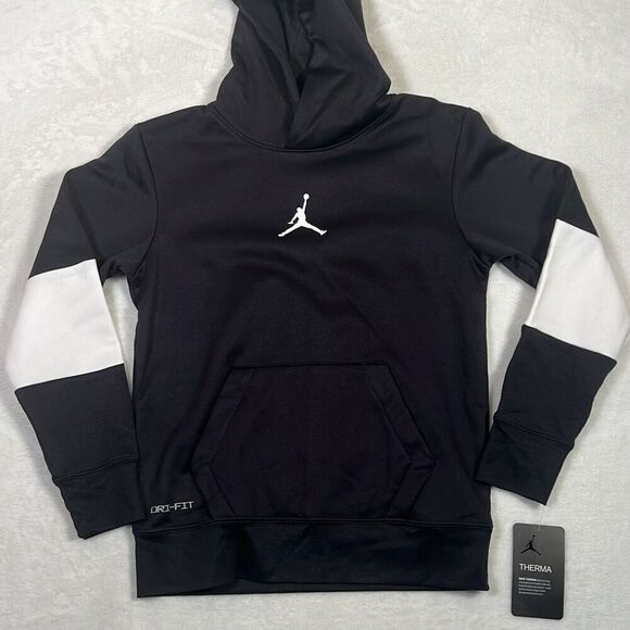 Nike Jordan Air Core Performance Thermal fit Hoodie pullover NWT Boys Medium‎ - Picture 1 of 5